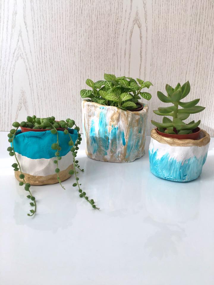 DIY Clay Plant Pot That's so Gemma