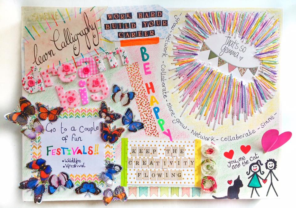 Make a Mood Board for Yourself - Our Daily Craft