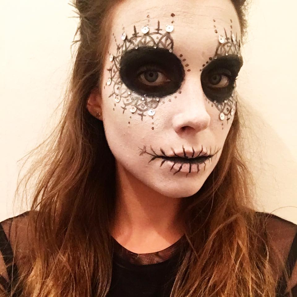 day of the dead make up 