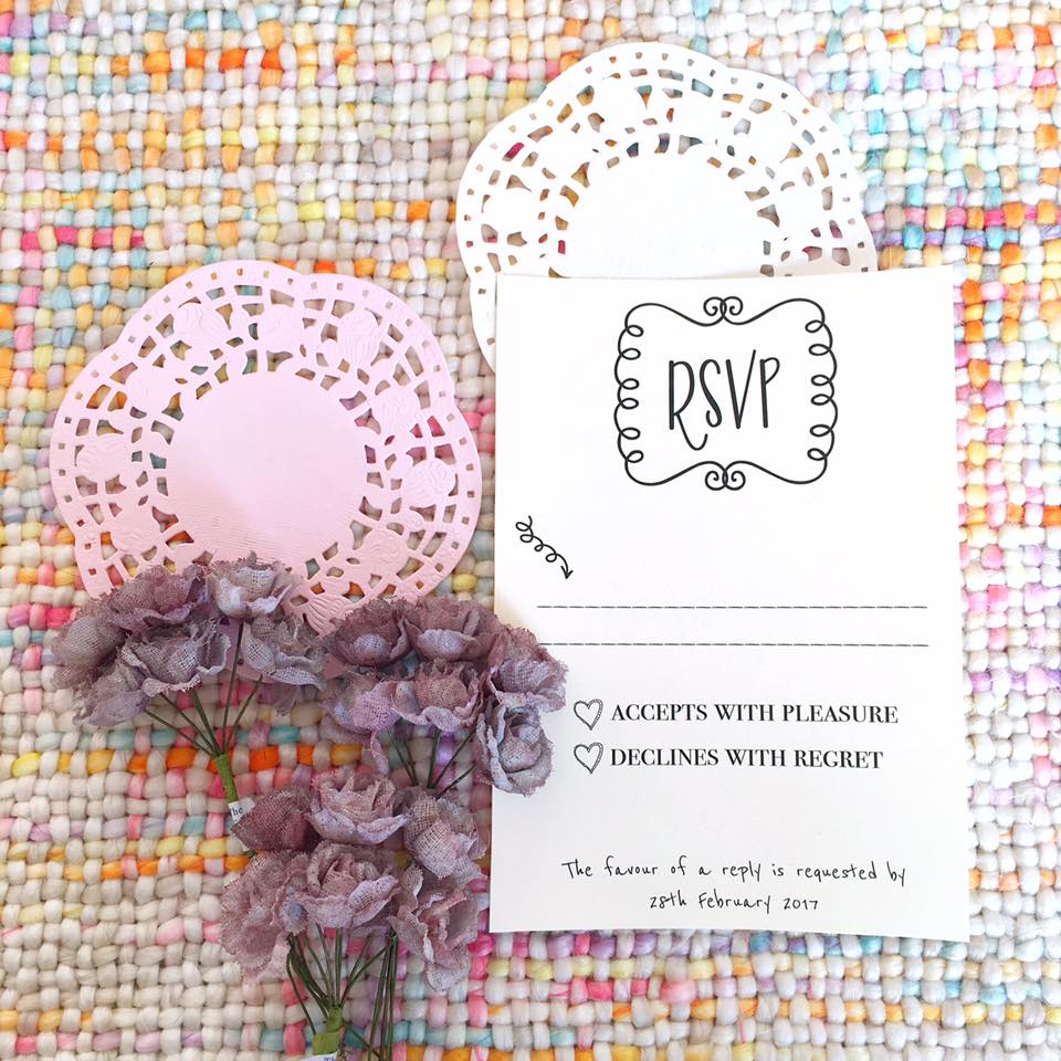 wedding invitations RSVP