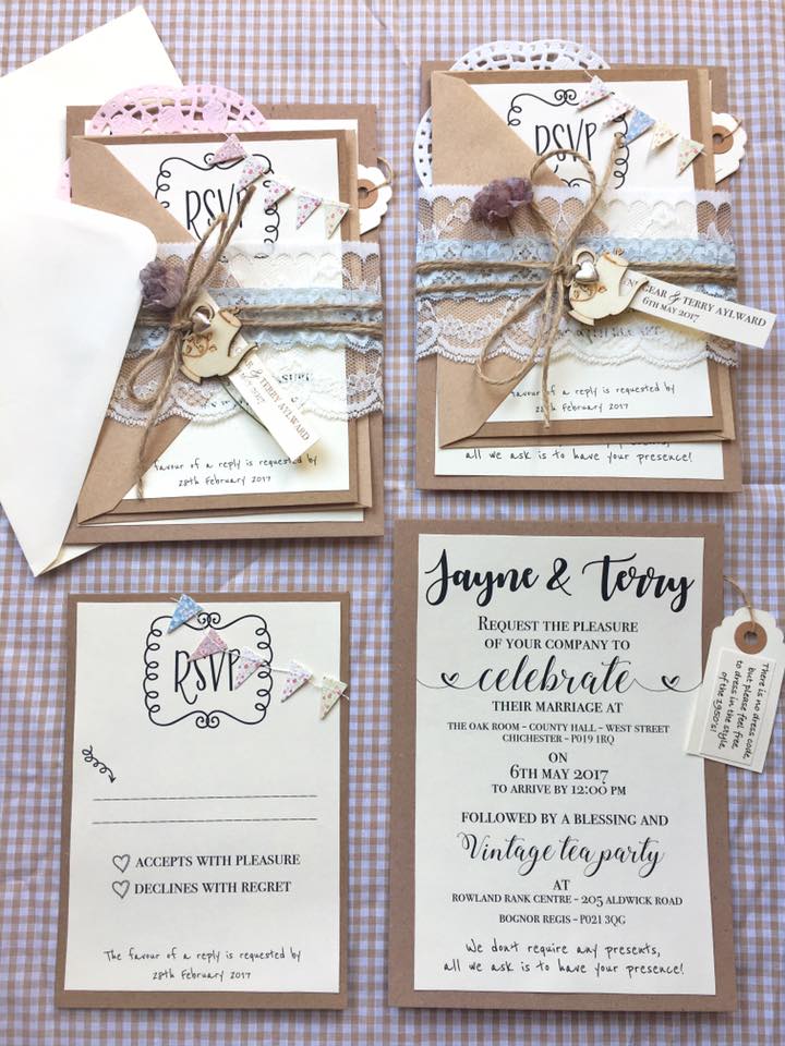 wedding invitation set cards wording tags