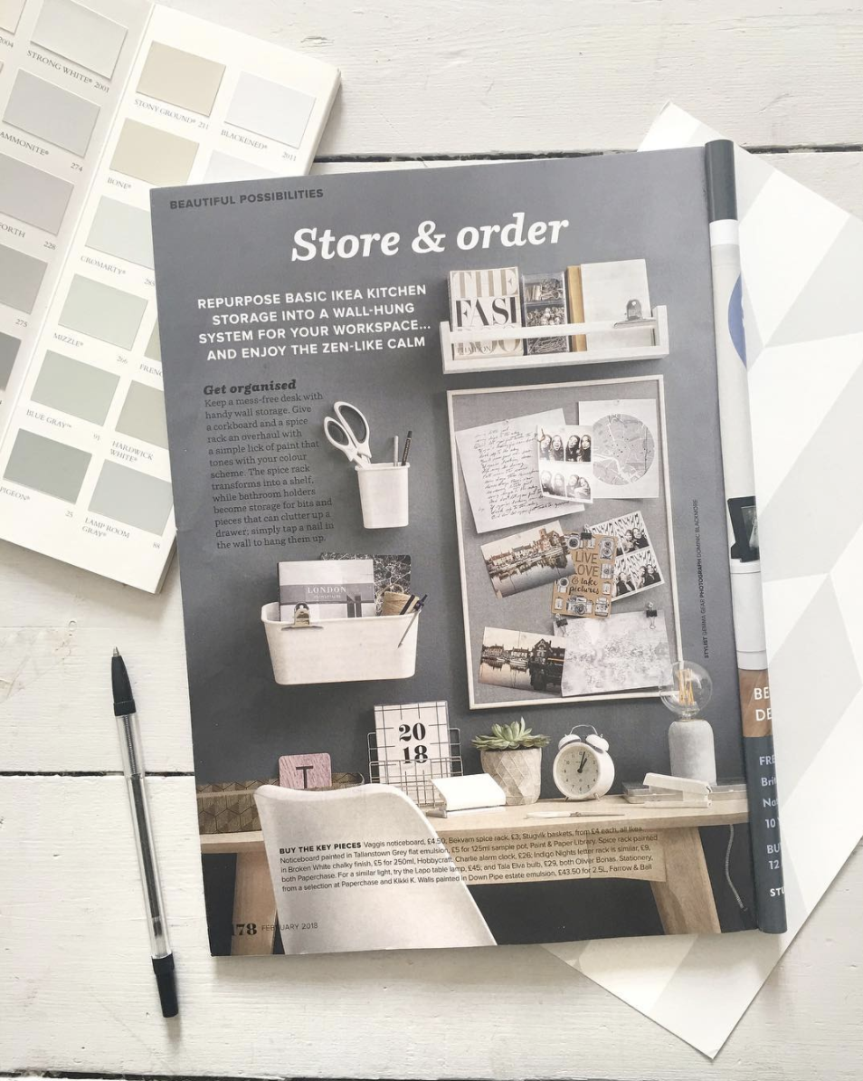 Ideal Home Magazine 'Store & Order'