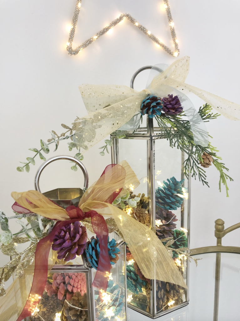 how to make a festive lantern