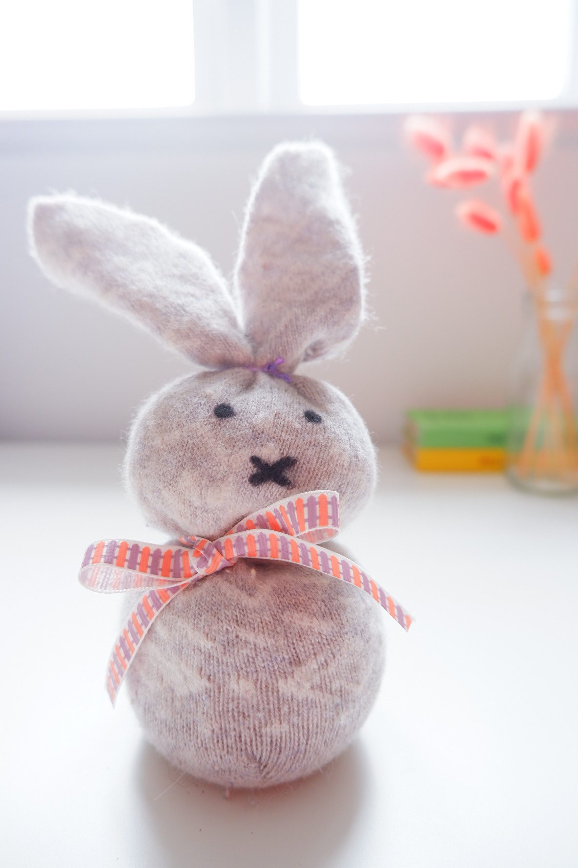 No-Sew Sock Bunny