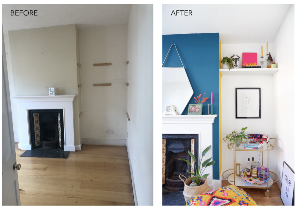 A COMPLETE LIVING ROOM MAKEOVER