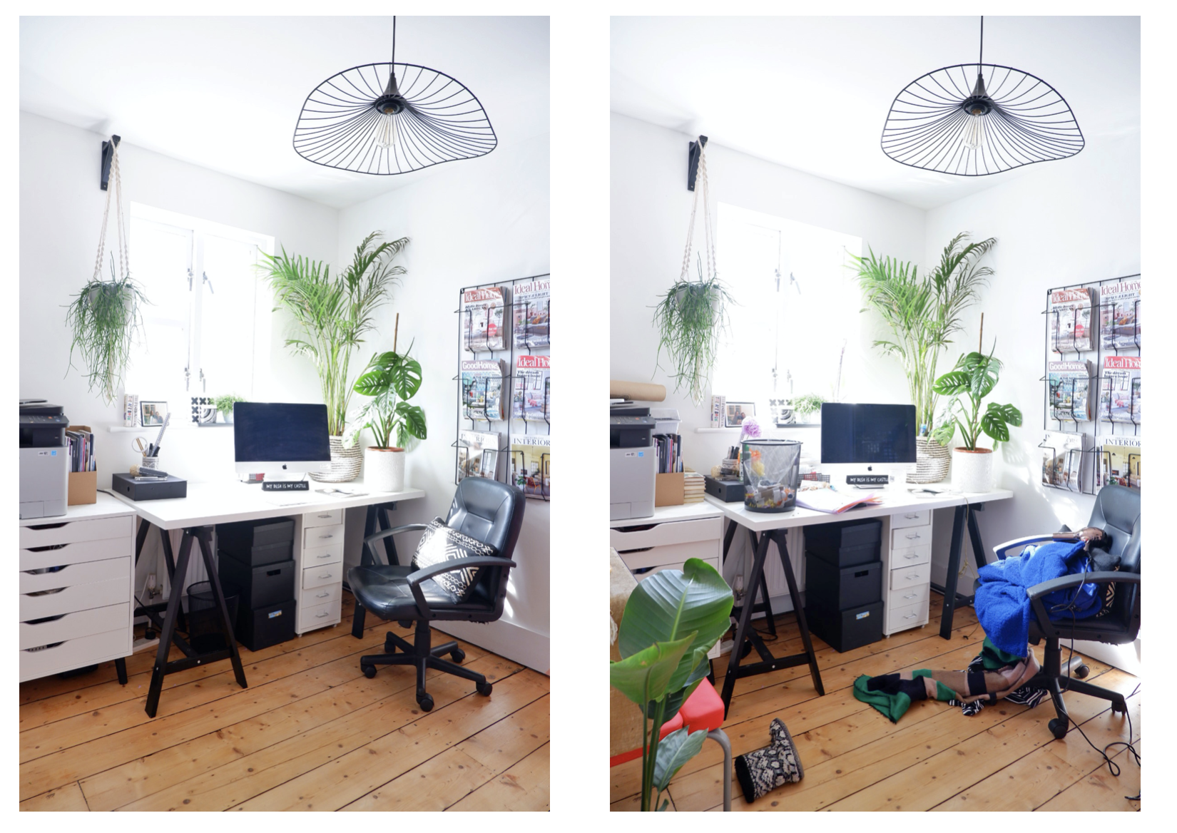 Insta vs reality - Office tidy