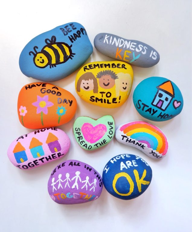 How to Get Involved in The Kindness Rock Project - That's so Gemma