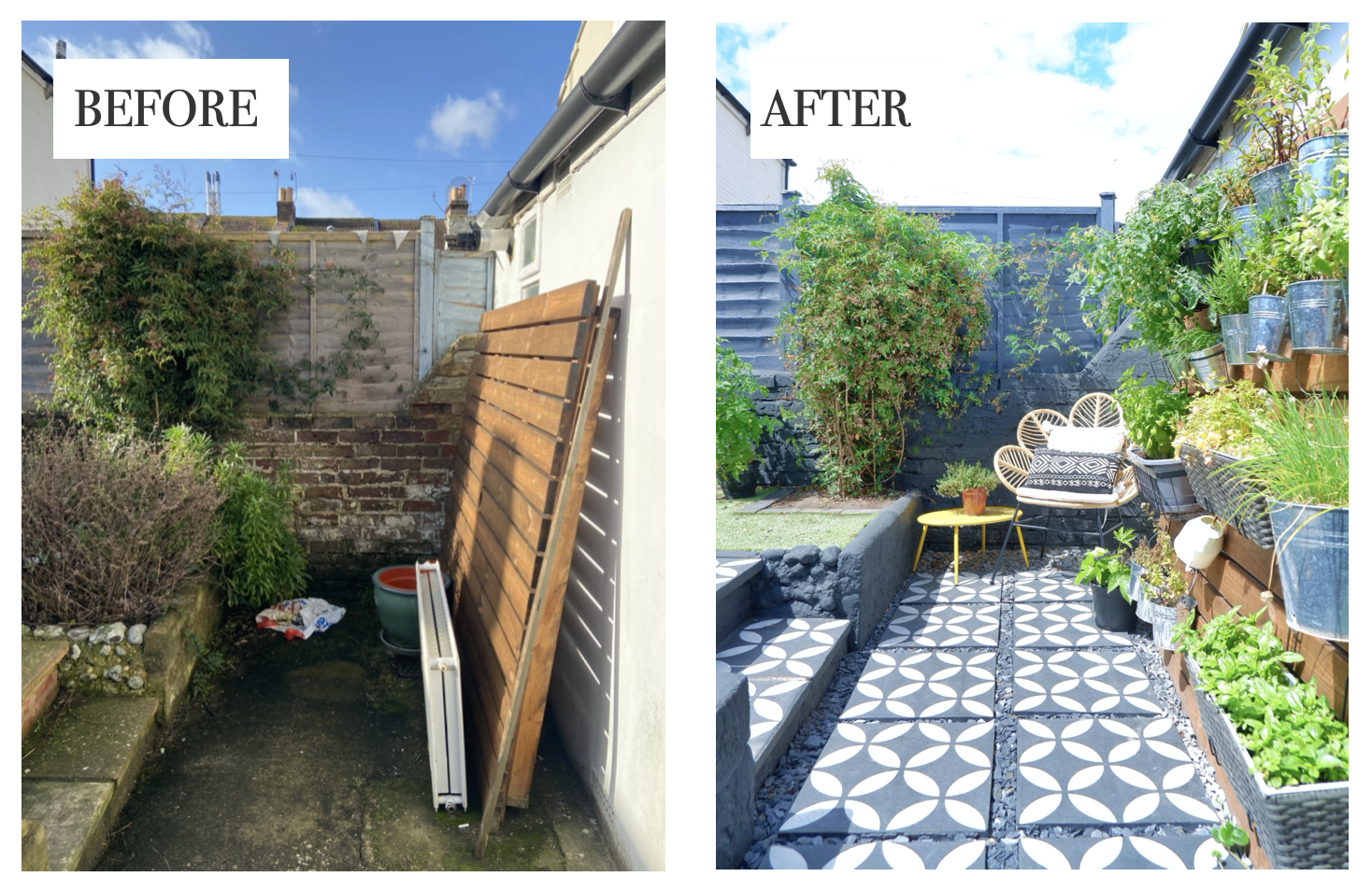 How to transform your patio tiles