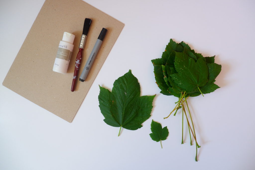 How to make ghost leaves