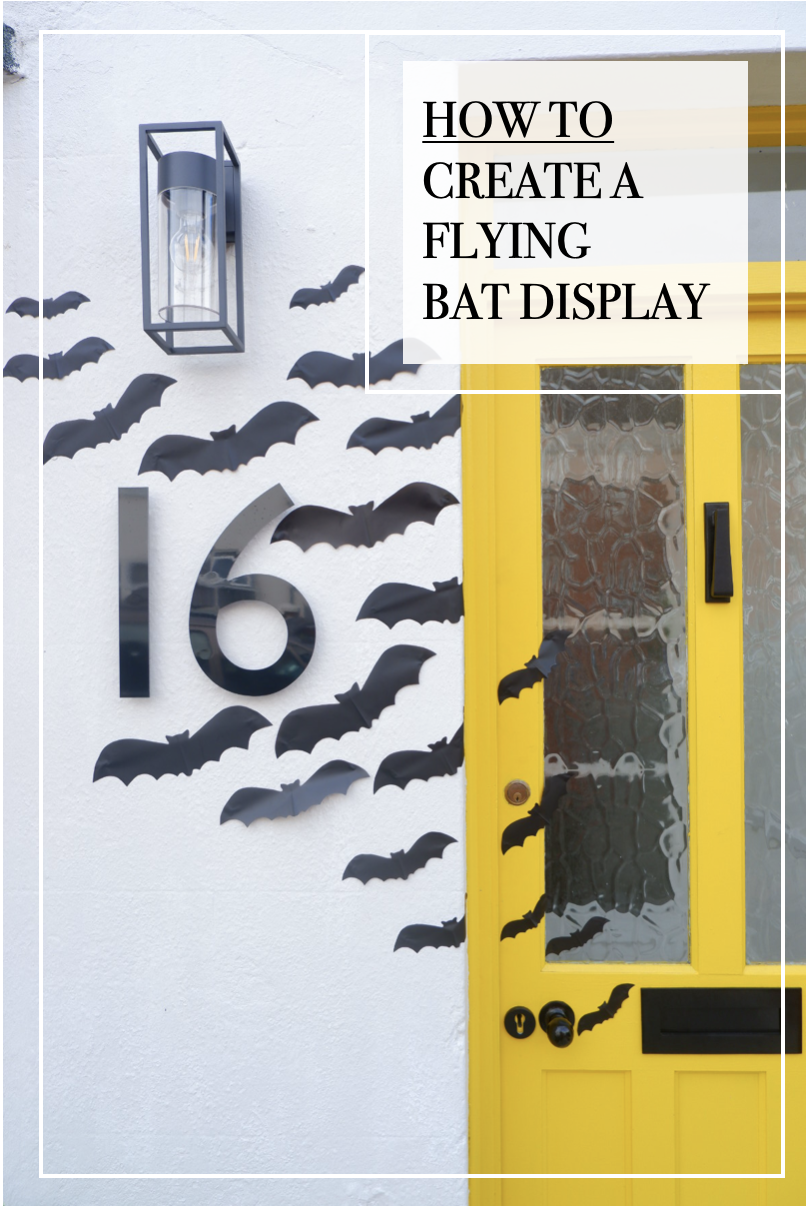 HOW TO CREATE A FLYING BAT DISPLAY