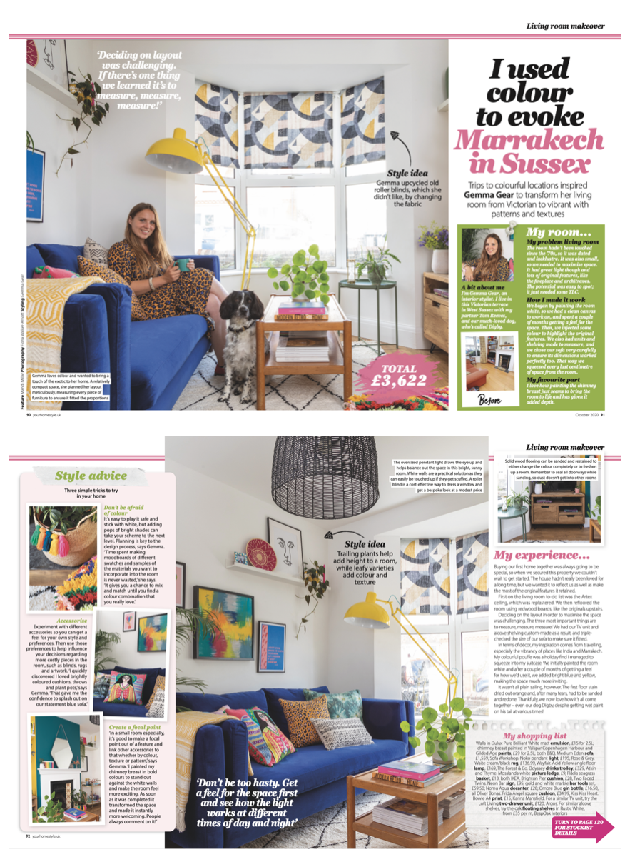 THAT'S SO GEMMA HOMESTYLE MAGAZINE FEATURE