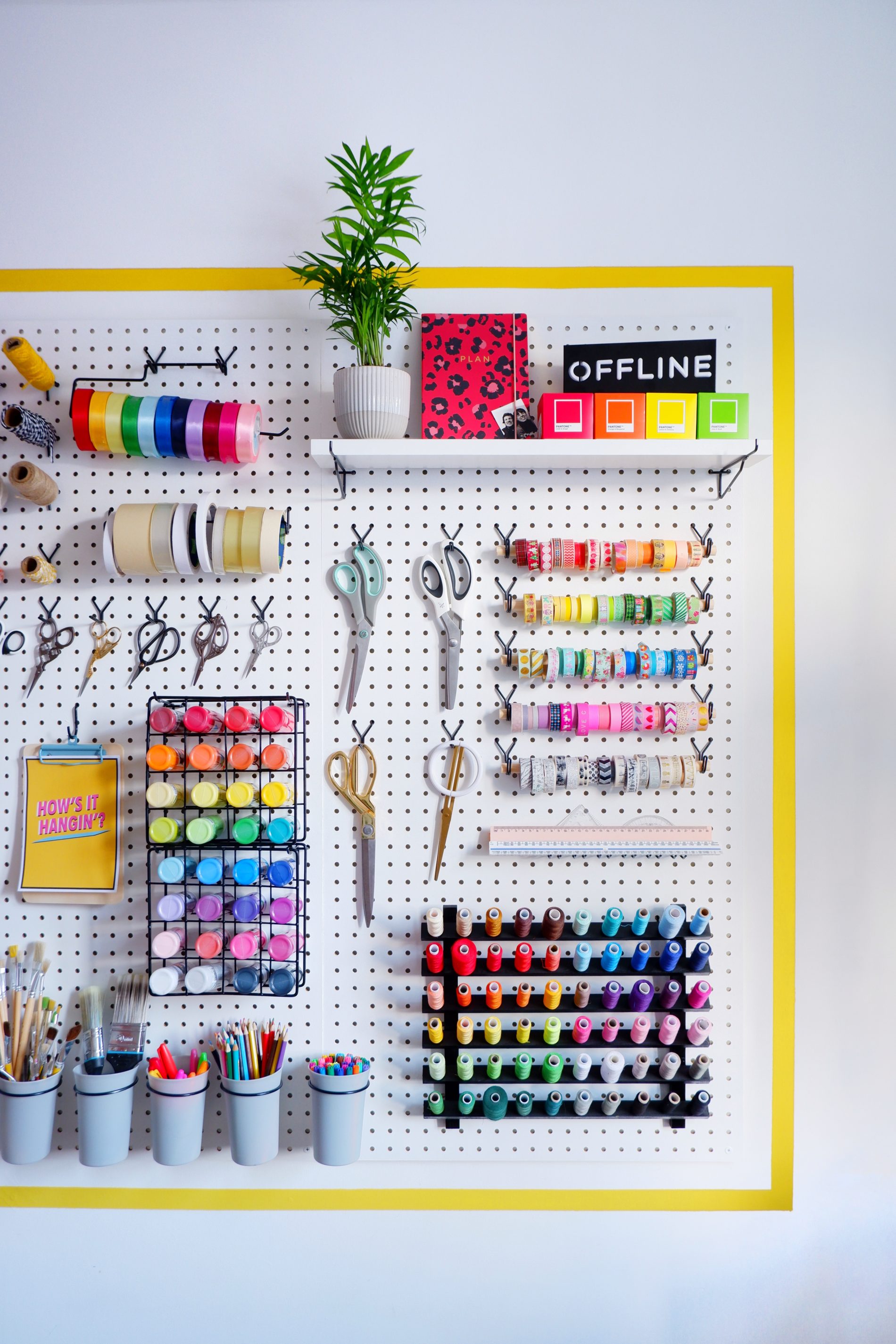 9 Stylish Pegboard Organisation Ideas That S So Gemma   DSCF0529 1900x2850 