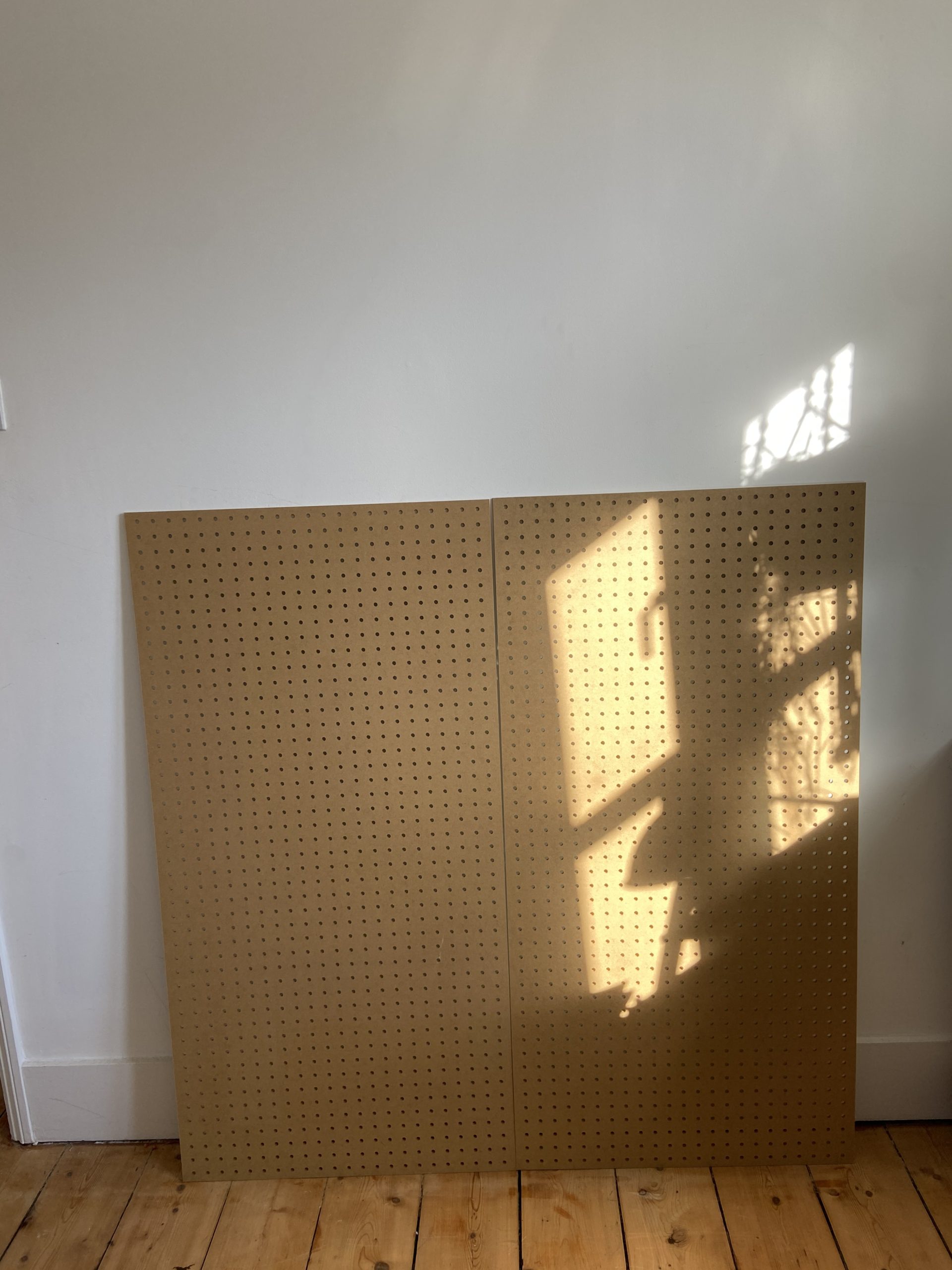 MDF pegboard