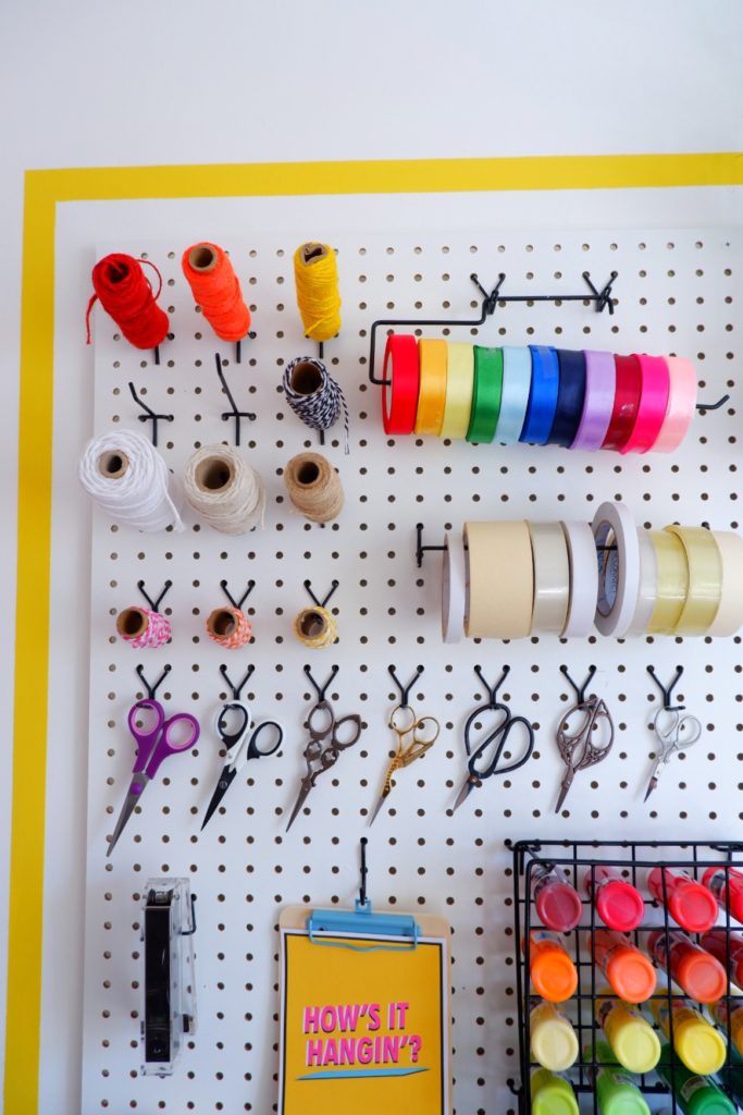 9 Stylish Pegboard Organisation Ideas Thats So Gemma 